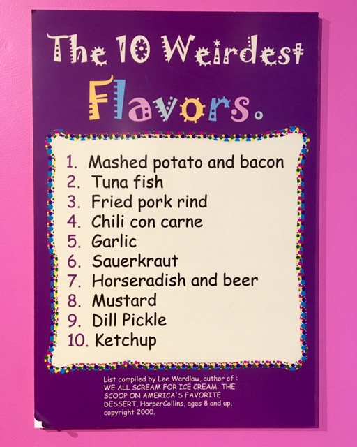 Weirdest Ice Cream