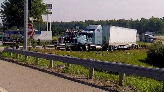 Big rig wreck
