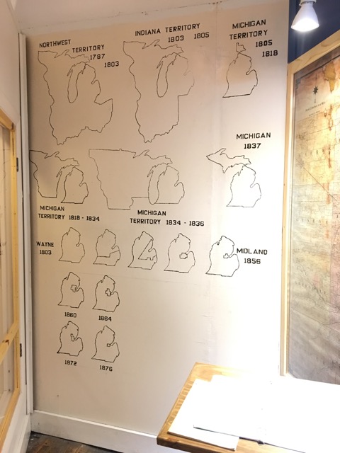 Historical Michigan Borders