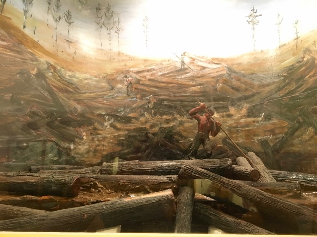 Lumbering Diorama